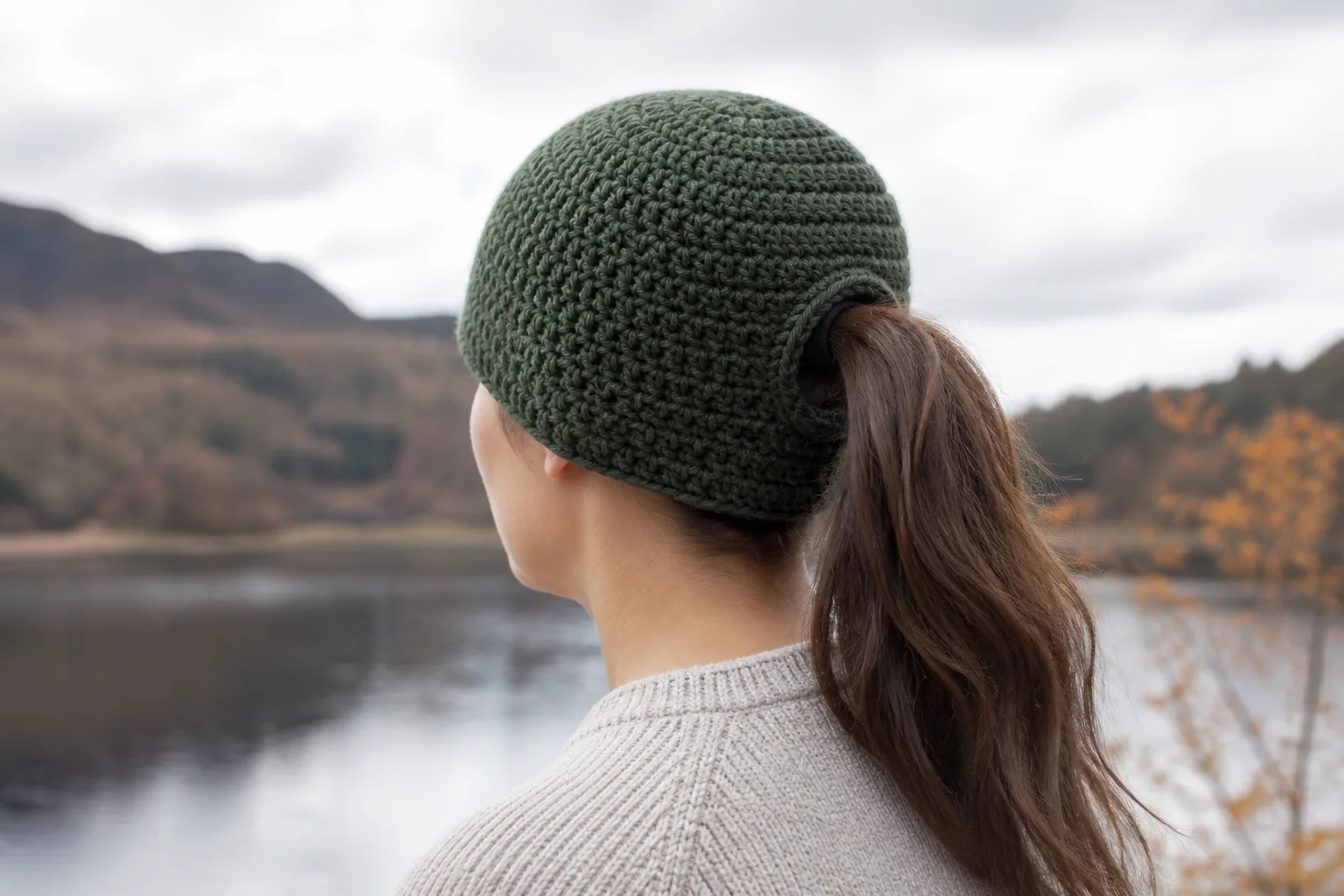 Ponytail Hat illustration
