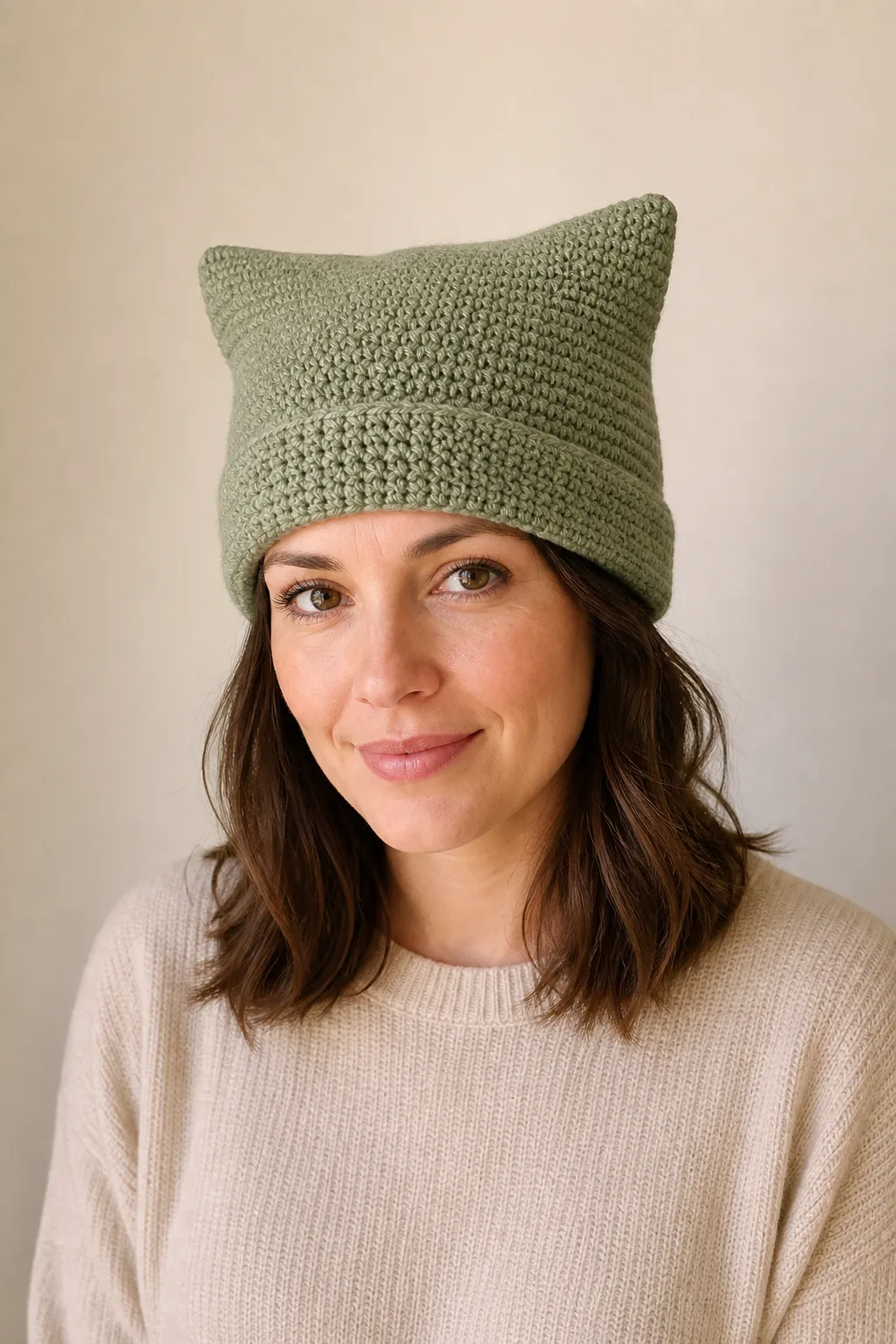 Cat Ear Beanie illustration